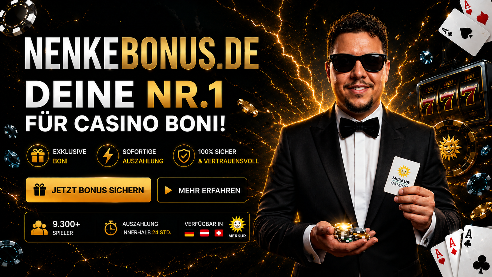 NENKEBONUS.DE – Deine Nr. 1 für Casino Boni